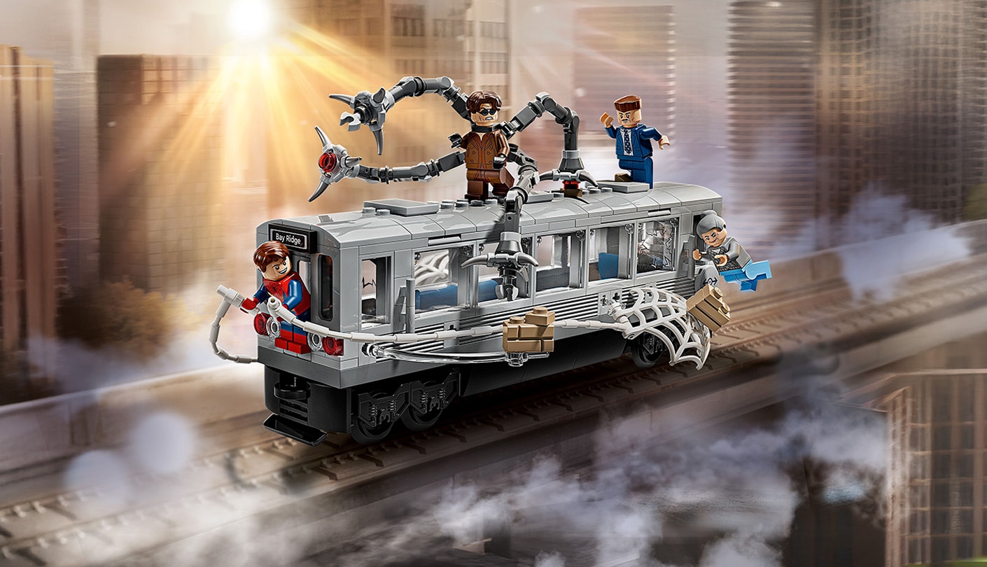Runaway action with Spider-Man and Doc Ock