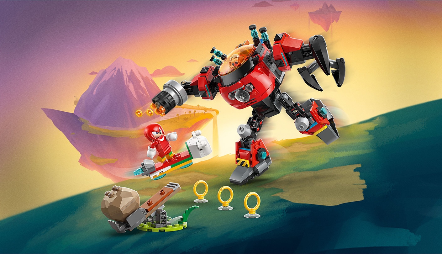 Fast action and fun with a mech and hoverboard