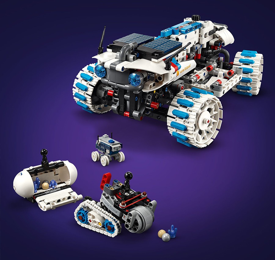 Includes 3 rovers