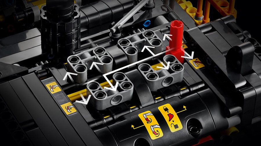 Motorised LEGO set  