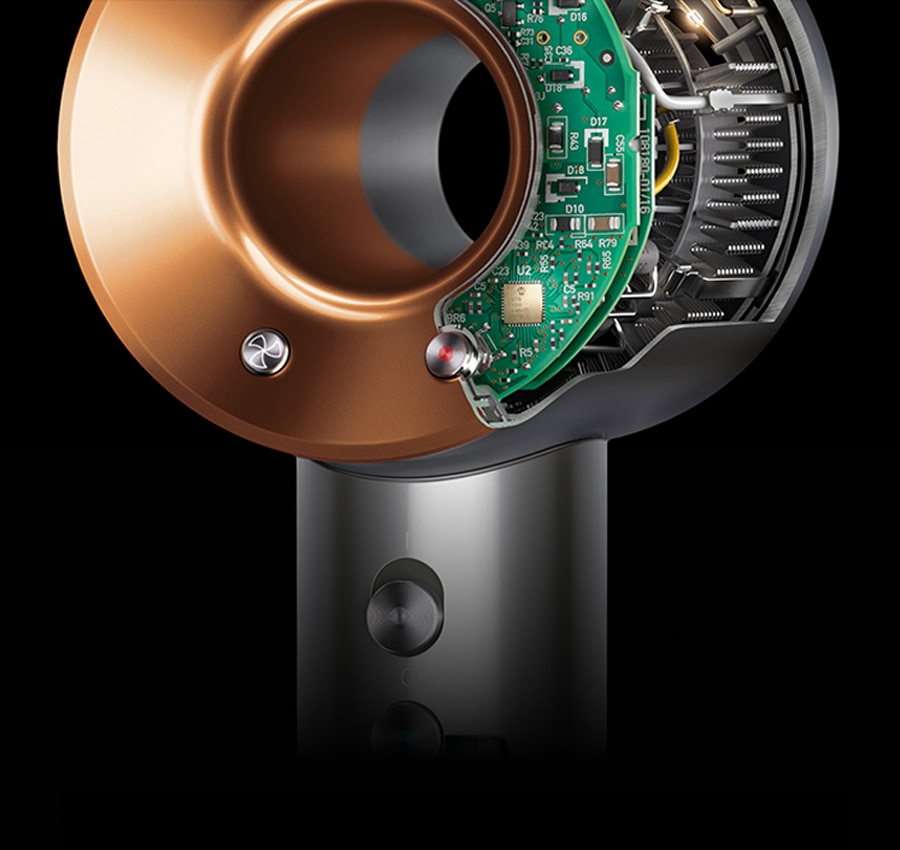 Intelligent heat control helps protect your shine 