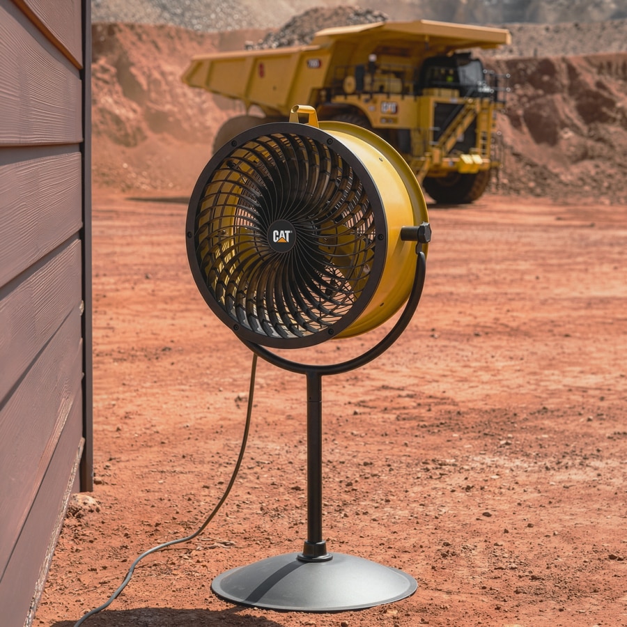 Equipped with a 3 speed pull chain motor  