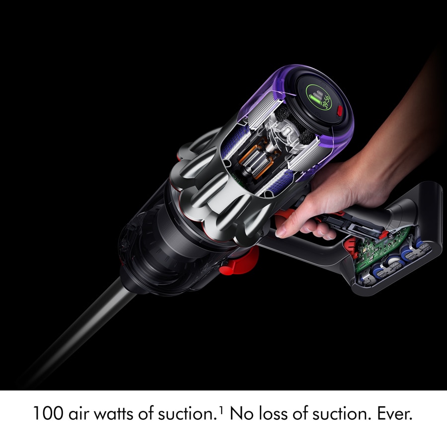 100 Air Watts of fade free suction<sup>1</sup>