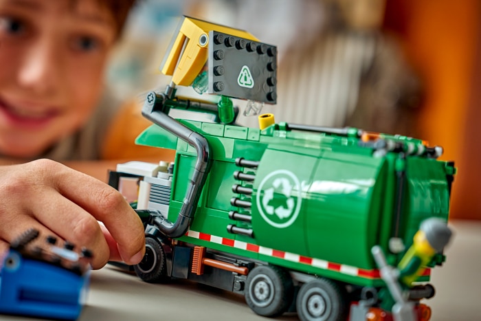 Toy Truck For Recycling Play 