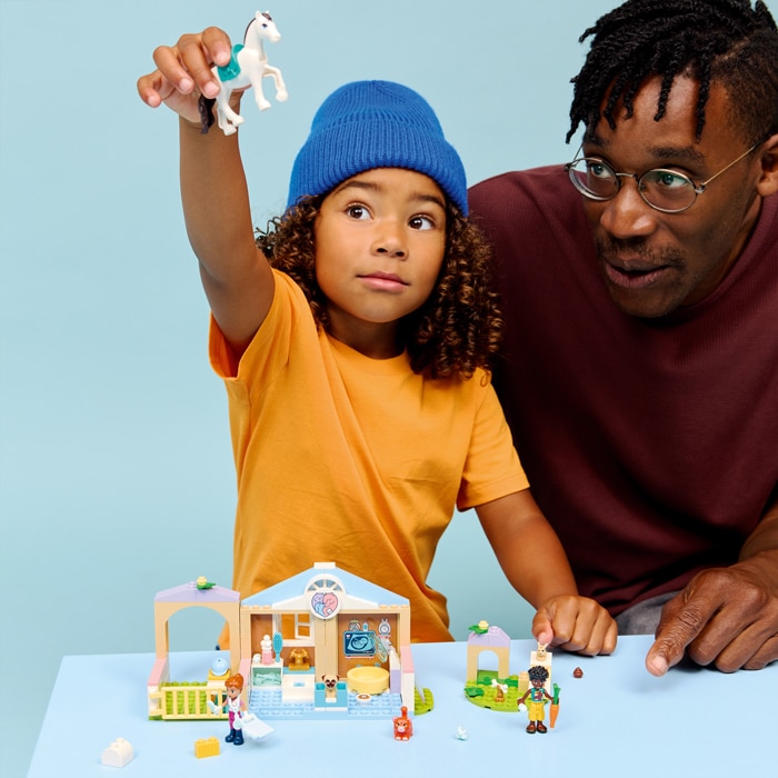 Vet Playset With Animal Figures 