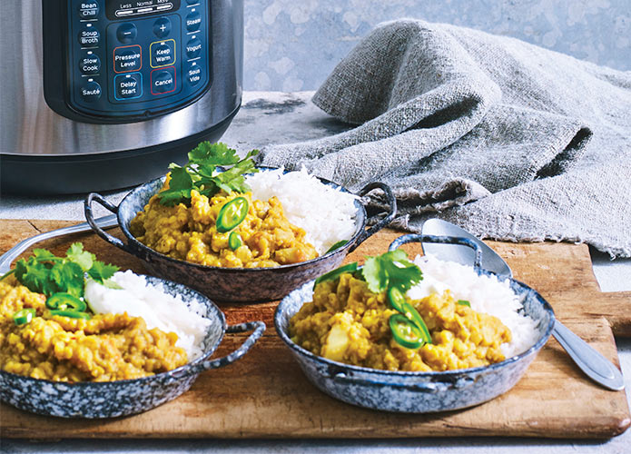 Slow cooker dahl