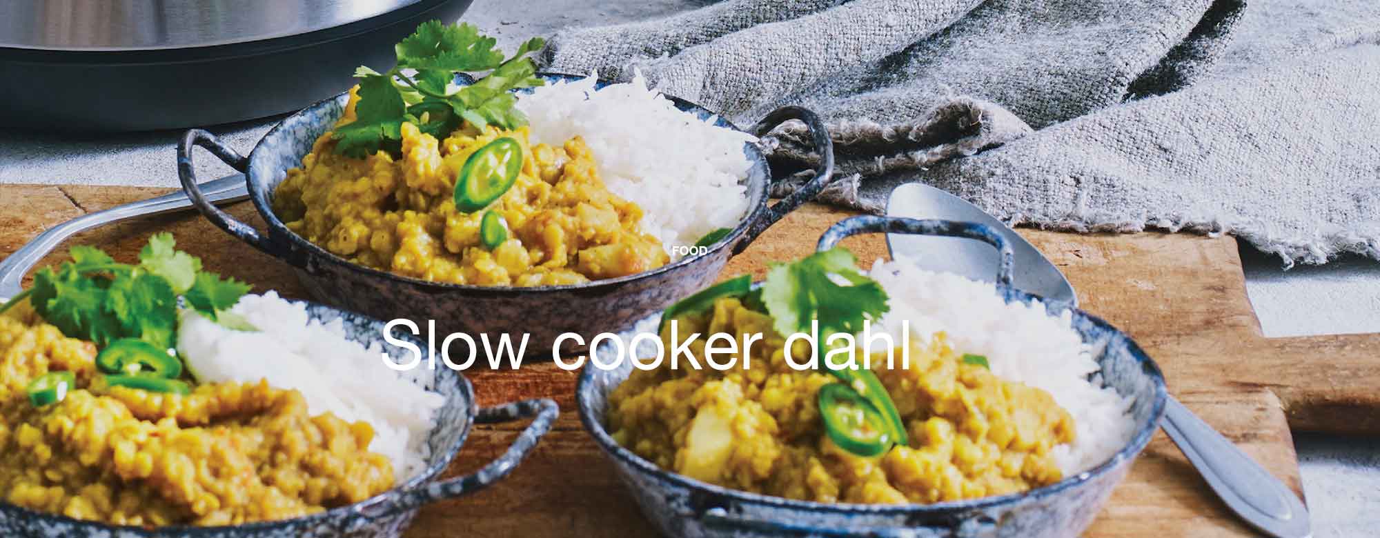 Slow cooker dahl