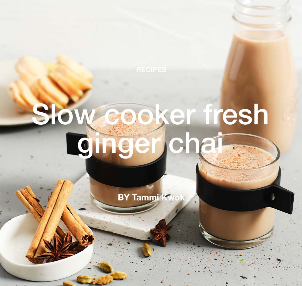 Slow cooker fresh ginger chai | Costco Australia