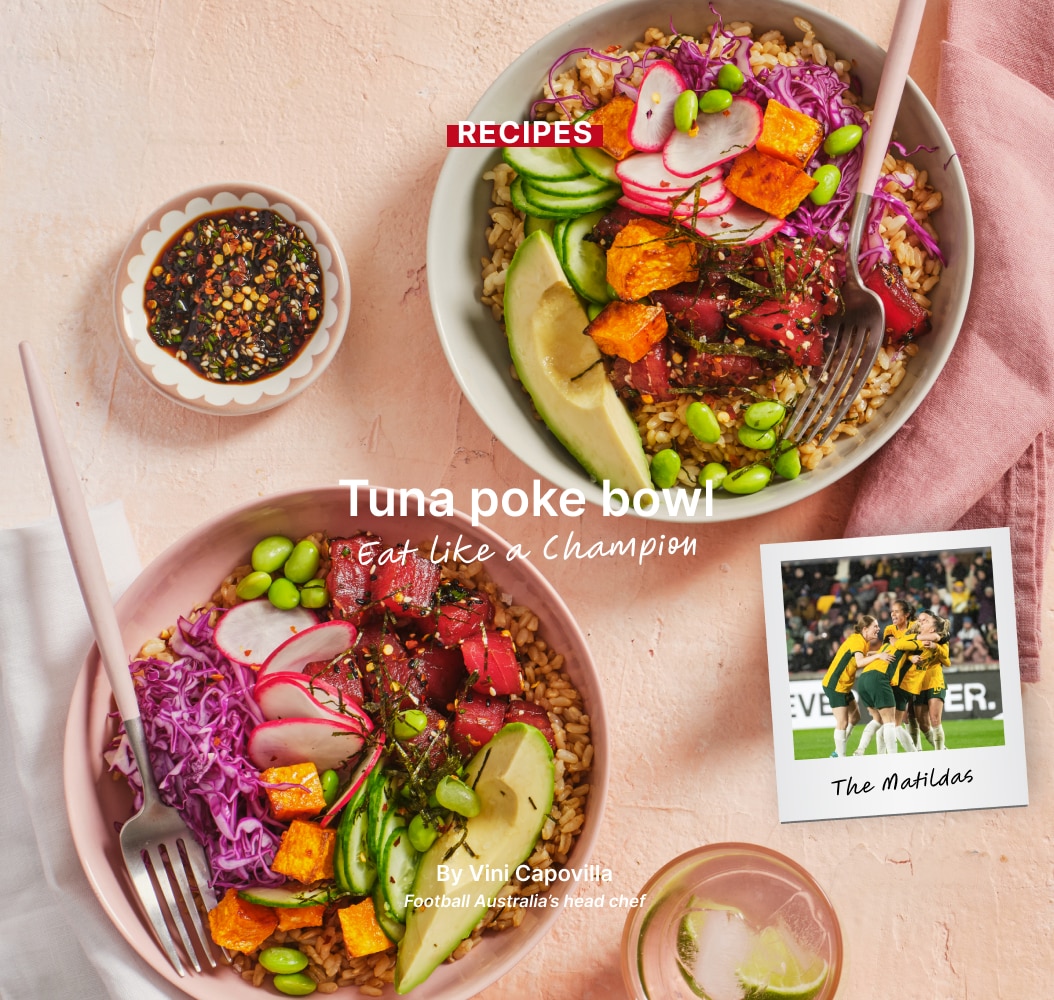 Tuna poke bowl