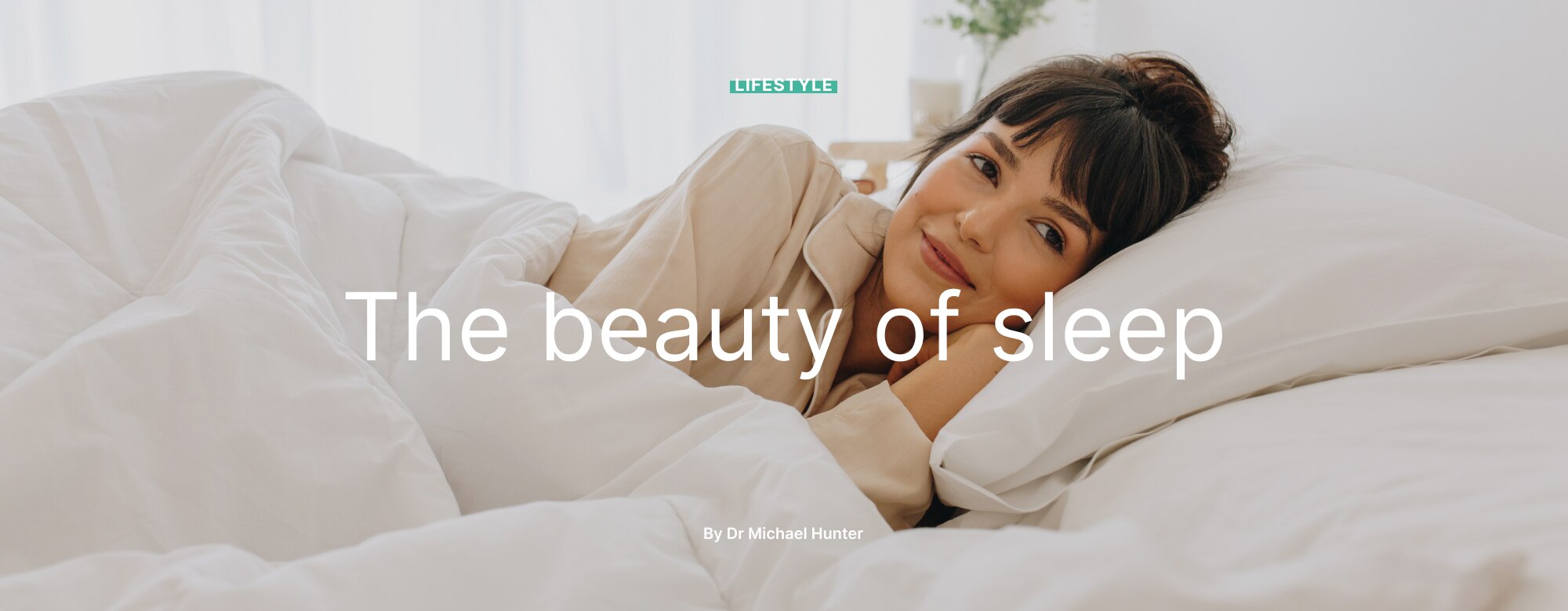 The beauty of sleep