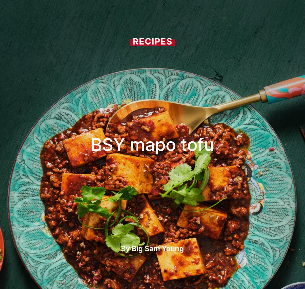 BSY mapo tofu