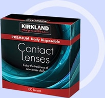 Kirkland Signature Premium
Daily Disposable Contact Lenses