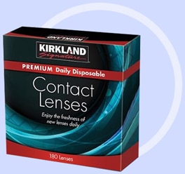 Kirkland Signature Premium
Daily Disposable Contact Lenses