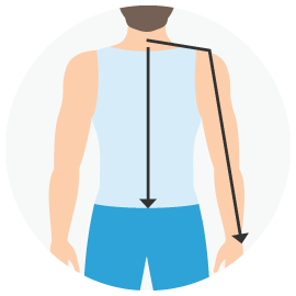 Sleeve Mens measurement