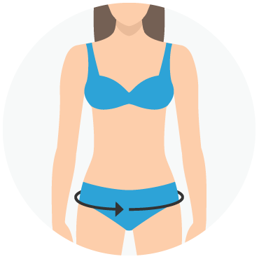 Hip Womens Measurement