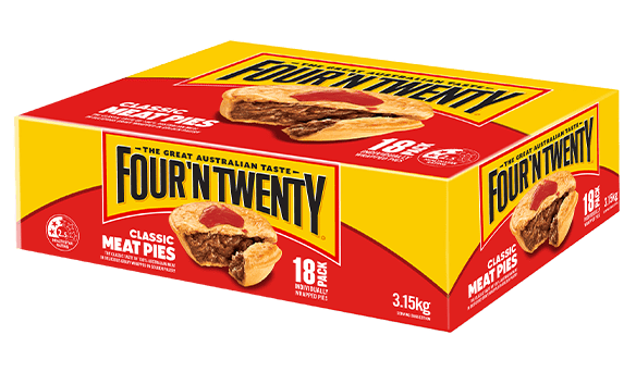 Four’n Twenty Classic Meat Pies 18 pack