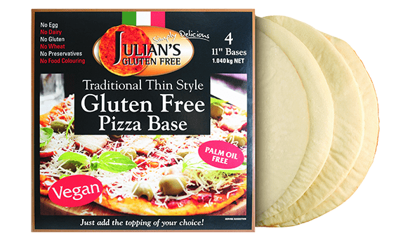 Julians Gluten Free Pizza Base 1.04kg