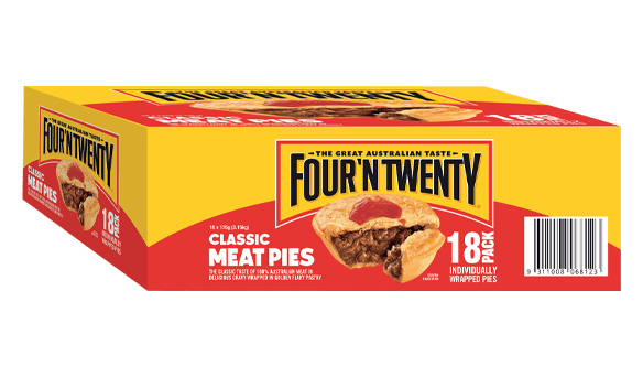 Four'N Twenty Classic Meat Pies 18 pack