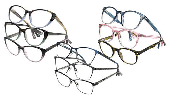 Foster Grant Design Optics Reading Glasses 2 pack and 3 pack