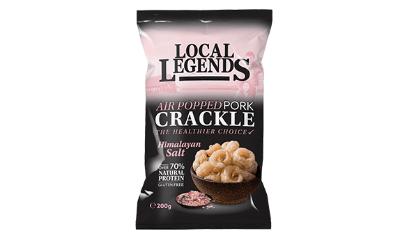 Local Legends Pork Crackle 200g 