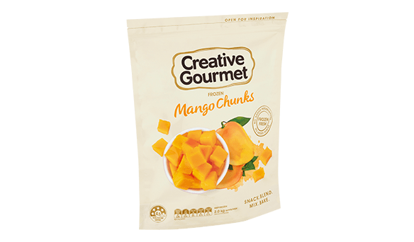 Creative Gourmet Mango Chunks 4 x 500g