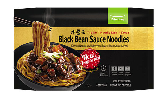 Pulmuone Korean Noodles with Savoury Black Bean Sauce 1.33kg