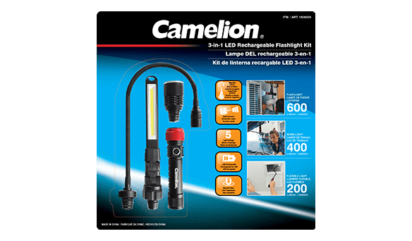 Camelion 3-in-1 Flashlight