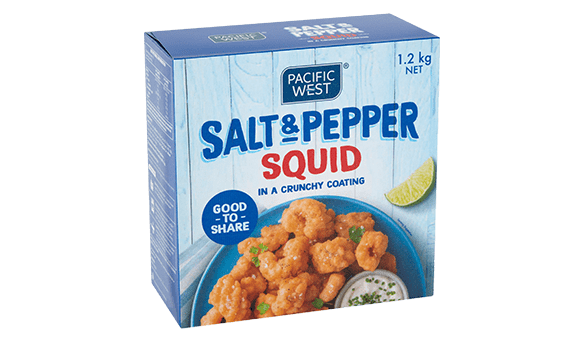 Pacific West	Salt & Pepper Squid	1.2kg