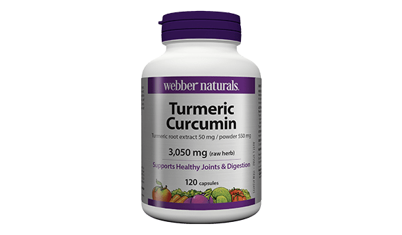 Webber Naturals	Turmeric Curcumin	120 capsules