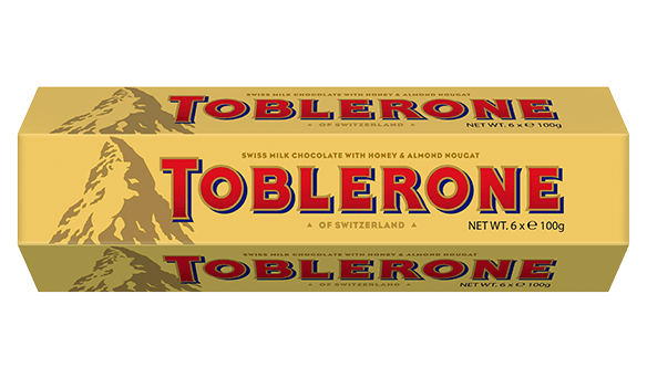 Toblerone 	Swiss Milk Chocolate 	6 x 100g