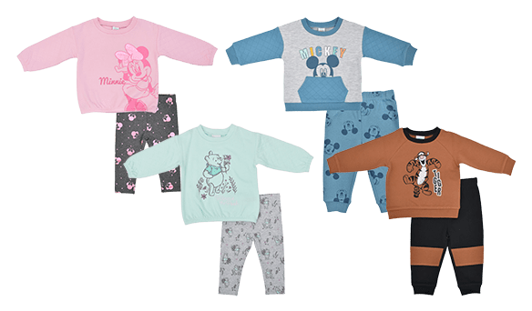 Licensed Characters Textured Sleeve Popover Set