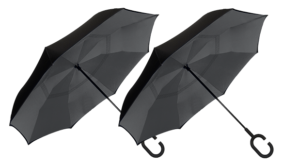 Shedrain  Reverse Stick Umbrella 2 pack
