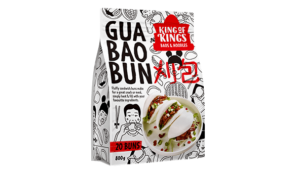 King of Kings Gua Bao Bun 20 pack