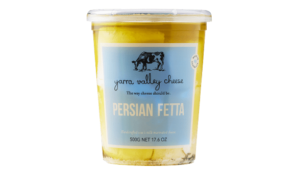 Yarra Valley Cheese Persian Fetta 500g