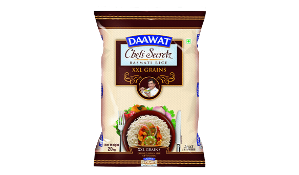 Daawat Chef's Secretz Basmati Rice 20kg