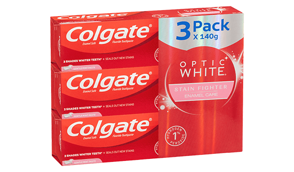 Colgate Optic White 3 x 140g