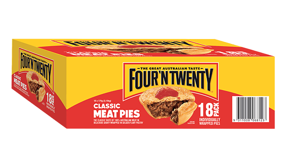 Four'N Twenty	Classic Meat Pies 	18 pack