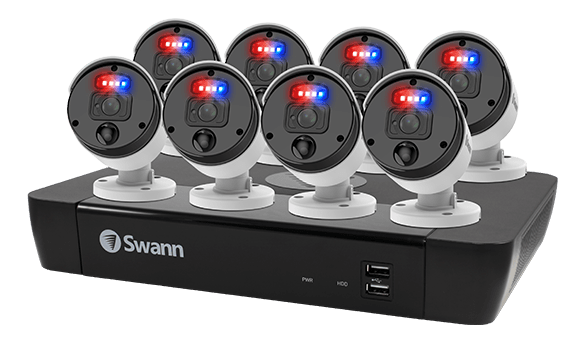 Swann	Master-Series Enforcer 8 Camera Security System