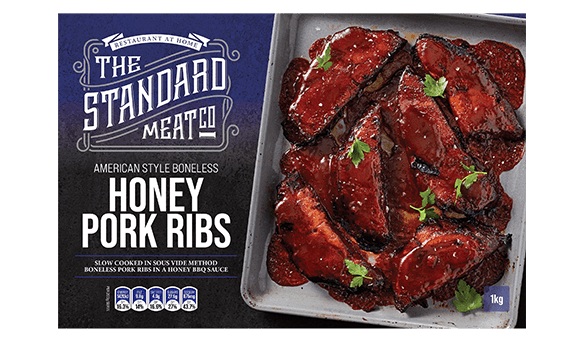 The Standard Meat Co. Honey Pork Ribs 1kg