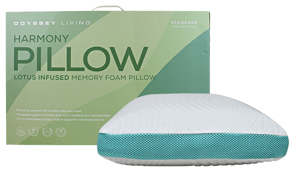 Odyssey Living Lotus Infused Pillow