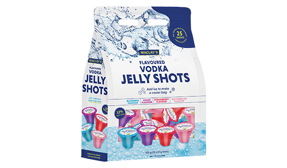 Maclay's Flavoured Vodka Jelly Shots 25 x 37g