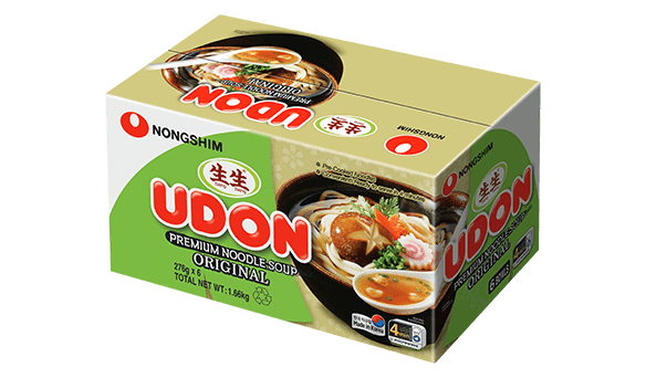Nongshim Udon Noodle Bowl 6 x 276g