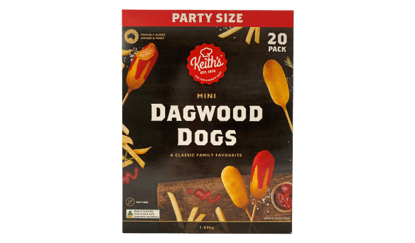Keiths Quality Foods Mini Dagwood Dog 1.08kg