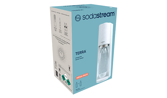Sodastream Terra Sparkling Water Maker Value Pack 