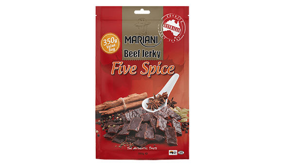 Mariani Five Spice Beef Jerky 350g