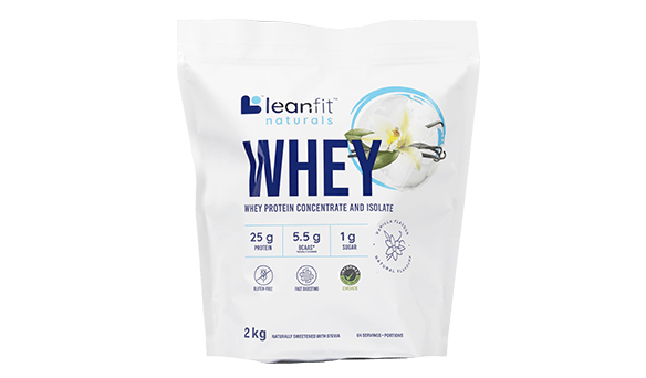 Leanfit Whey Naturals Whey Protein Vanilla 2kg