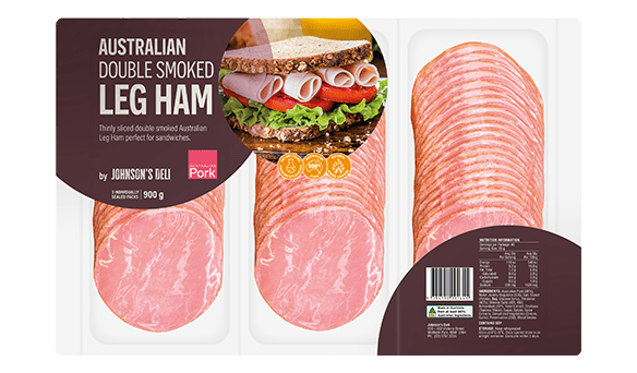 Johnson Deli Double Smoked Ham 900g