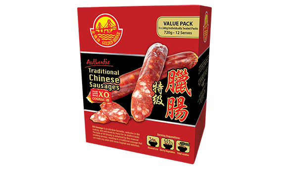 Golden Bridge  XO Chinese Sausages 720g