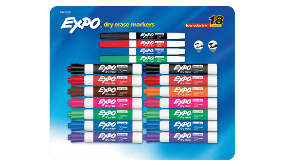 Expo Dry Erase Whiteboard Markers 18 pack