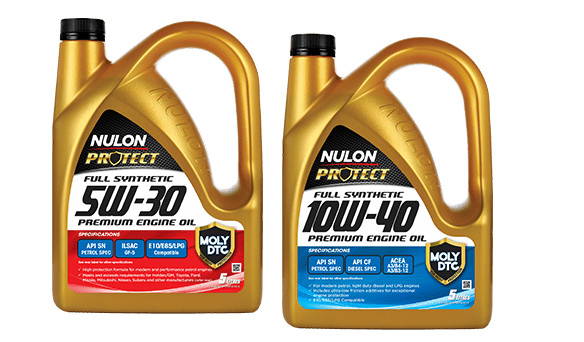 Nulon Protect Engine Oil in 5W-30 and/or 10W-40 5 litres